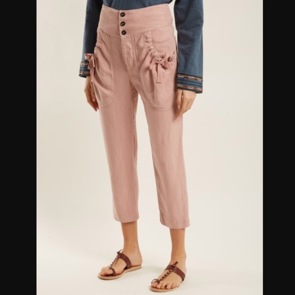 Isabel Marant Étoile Weaver High Rise Pant Size 4 - Picture 2 of 8